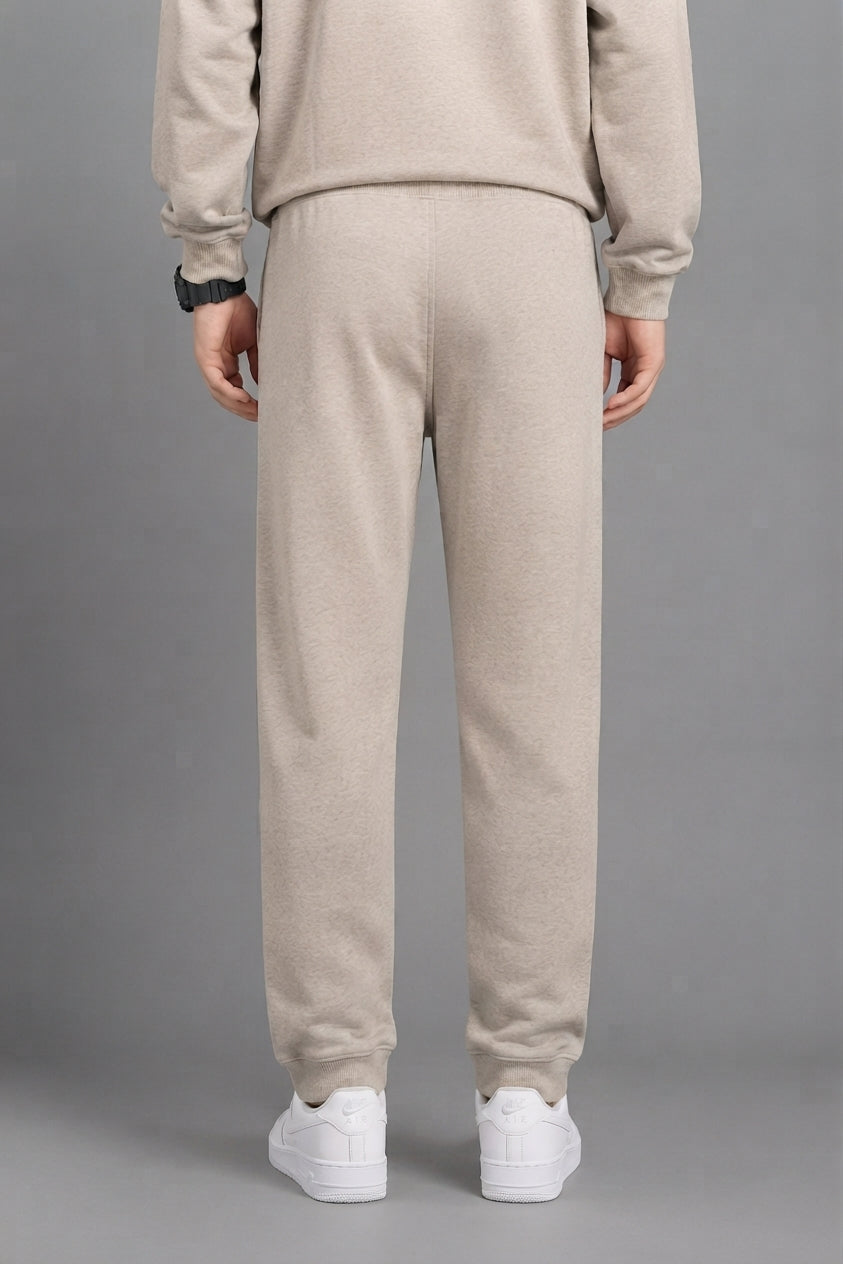 Beige Jogger Trousers