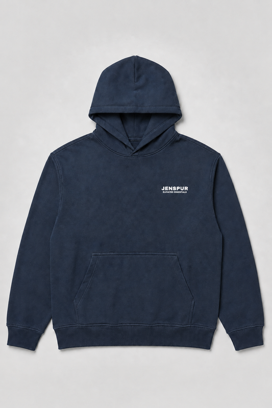 Premium Hoodie: Navy Blue
