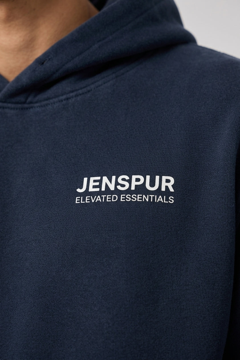 Premium Hoodie: Navy Blue