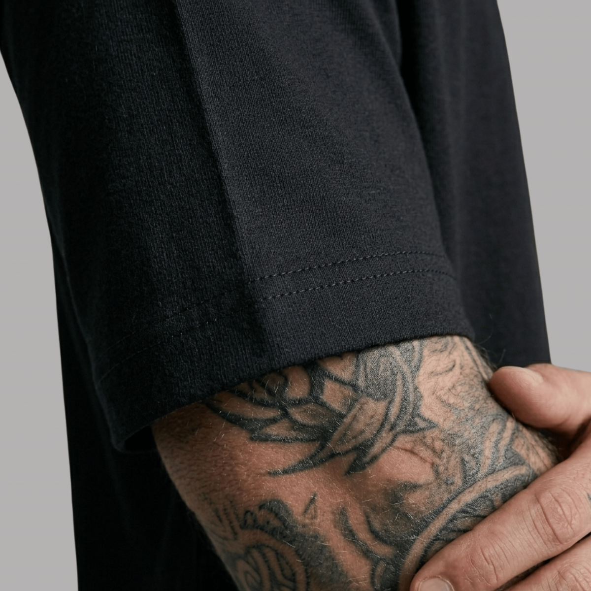 Oversized Tee: Black
