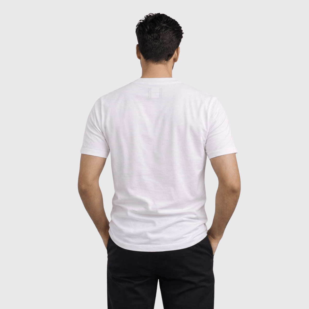 Beach Graphic T-Shirt: White